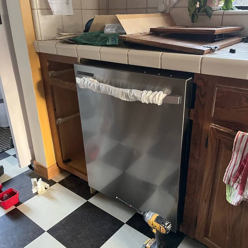 Appliance Installation work by Eugene Kryukov in Orange County, CA & Los Angeles